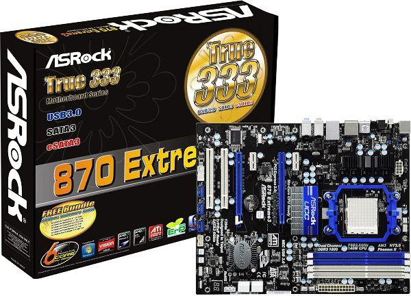 ASRock 870 Extreme3 REV 1 USB3 esata AM3 AMD OVP FireWire sata3 GLAN